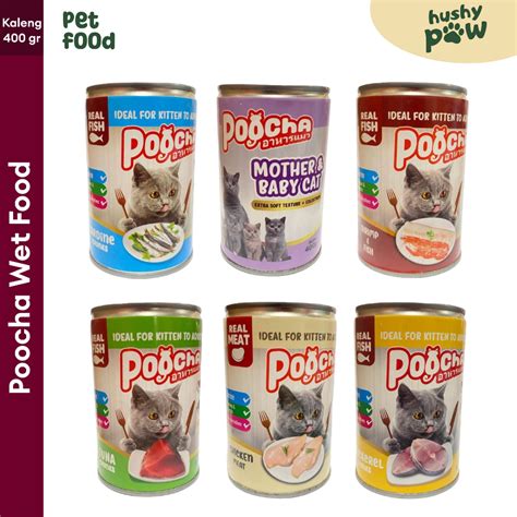 Jual Poocha Cat Wet Food Kaleng Gram Makanan Basah Kucing Induk