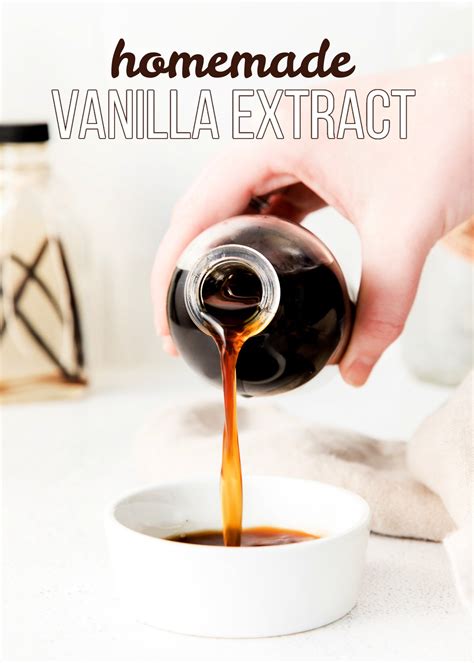 Homemade Vanilla Extract Glorious Treats