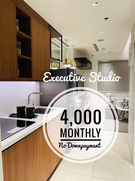 STUDIO 4K Mo NO DP Rent To Own Pasig Condo In Mandaluyong Ortigas QC