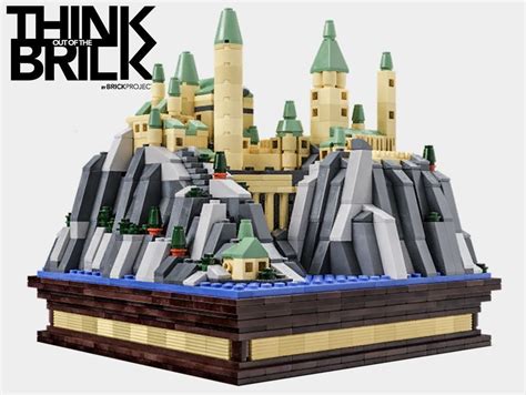 Hogwards Castle Microscale By Brickproject LEGO Rebrickable