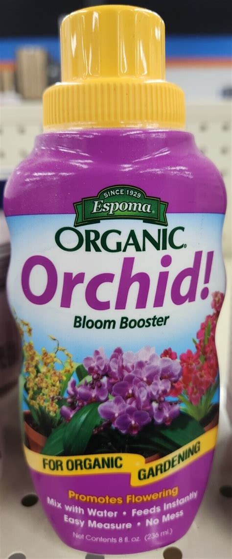 Espoma Organic Orchid Liquid Bloom Booster 8 Oz EBay