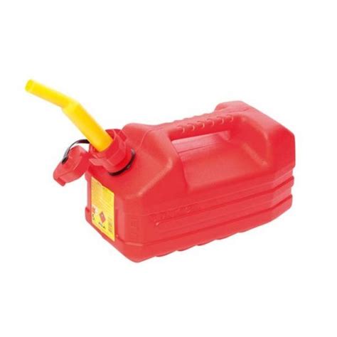 EDA Benzine Jerrycan Met Tuit 5 Liter Rood Team Outdoors