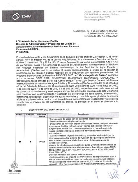 PDF SIAPA Au Dr R Michel 461 Col Las Conchas Cp 44460