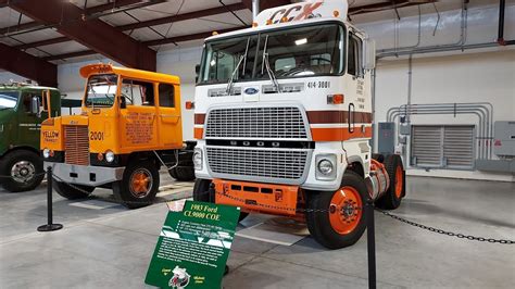 Con Way 1983 Ford CL9000 Cabover At Iowa 80 Truck Stop Museum YouTube