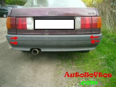 How To Remove The Front And Rear Bumper Audi B Arsoftos