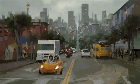 Artstation City Paintings Zac Retz City Painting Retz