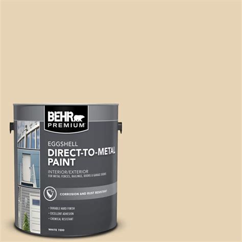 Behr Premium Gal Ppu Sand Pearl Eggshell Direct To Metal