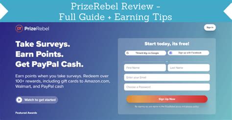 Prizerebel Review Legit Or Scam Full Guide Tips