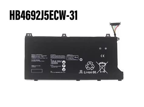 Applicable à la batterie d ordinateur portable Huawei HB4692J5ECW 31