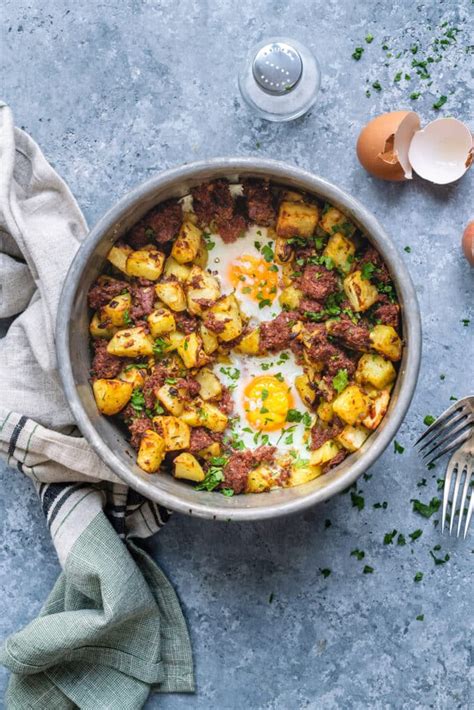 Air Fryer Corned Beef Hash Supergolden Bakes