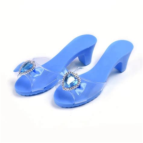 Newest Beautiful Toy Accessories Princess Heel Plastic Shoes For