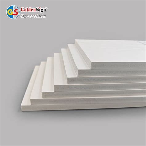 Goldensign Mm White Pvc Free Foam Board China Fireproof Pvc Foam