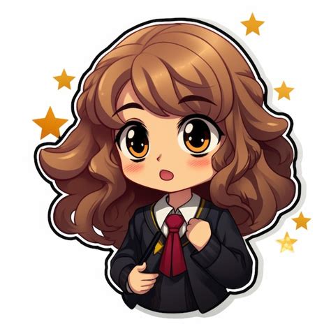 Hermione Granger Personaje De Dibujos Animados De Harry Potter IA