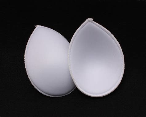 Sew In Teardrop Bra Cups Pads Inserts 1 Pair Size Medium Cup Size B C M408 06