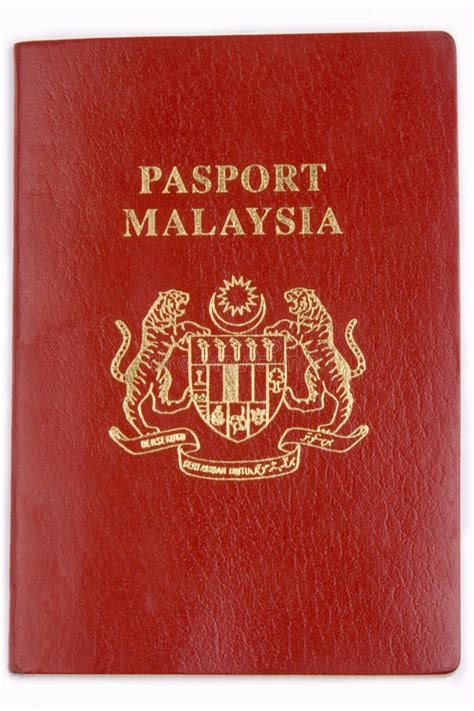 Malaysia Passport Photo Blue Background