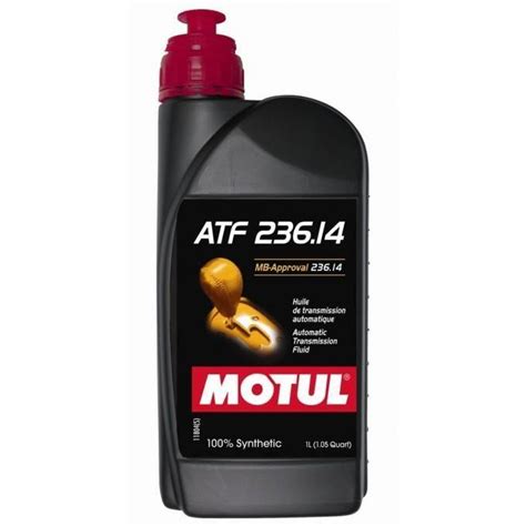 Huile de Boîte Automatique et Direction Assistée Motul ATF 236 14 1L