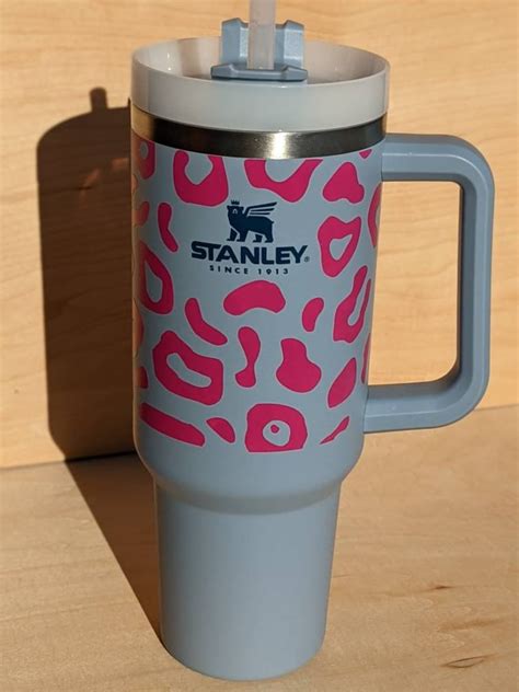 Cheetah Print Premium Vinyl Wrap For Stanley 40 Oz Tumbler Etsy