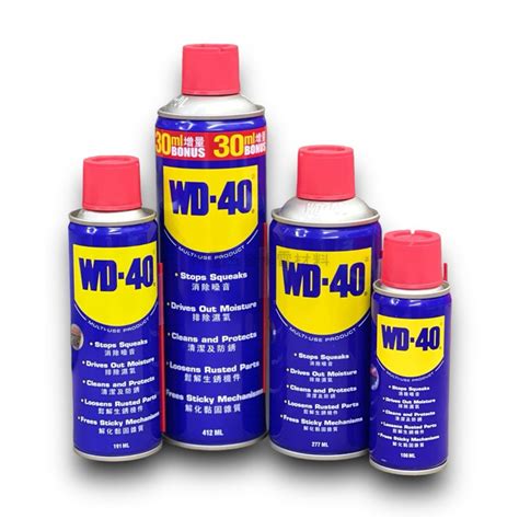 Wd 40 多功能除鏽潤滑劑 100ml 191ml 227ml 412ml （附發票） 蝦皮購物