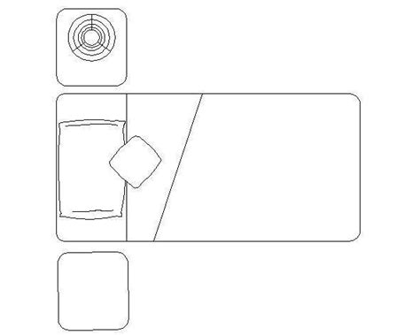 Single Bed Cad Block Cadblocksfree Thousands Of Free Cad Blocks