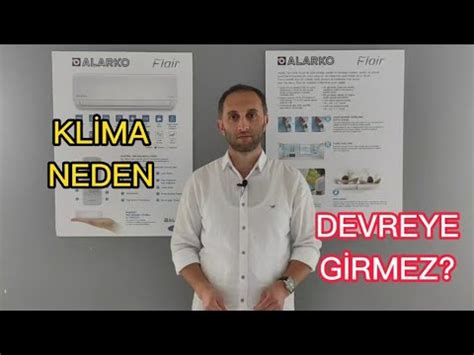 Klima Neden Devreye Girmez Klima Neden Soğutmaz YouTube