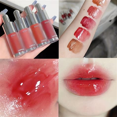 Temu Colors Nude Lip Care Set Tinted Lipstick Lip Glaze Lip Plumping Gloss And Honey Lip