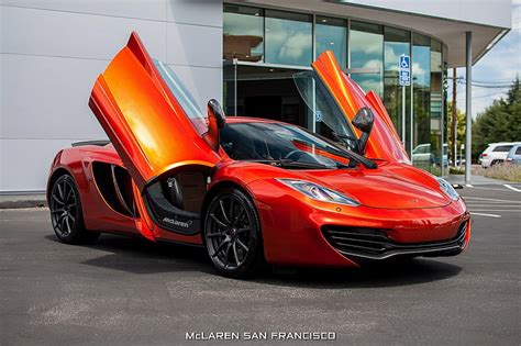 12c 1706 color mclaren mp4 naranja superdeportivo volcán Fondo