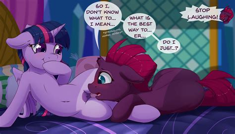 Rule 34 2018 Alicorn Blue Eyes Blush Broken Horn Dialogue Duo English