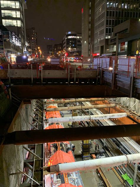 Skytrain Broadway Oak Tunnel Boring Machine Broadway Sky Flickr