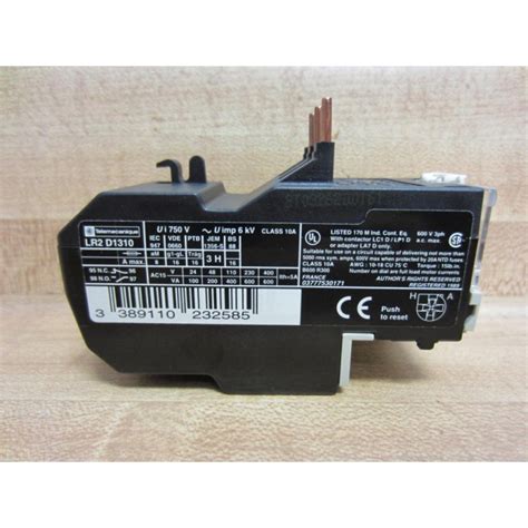 Telemecanique LR2 D1310 Overload Relay LR2D1310 Mara Industrial