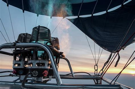 Hot Air Balloon Gas Burner Photograph By Photostock Israel