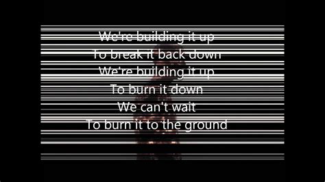 Linkin Park Burn It Down Lyrics Youtube