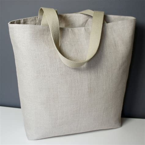 Sac En Lin Sac Cabas En Lin Tote Bag