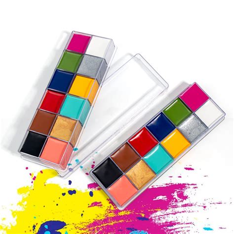 Supply Private Label Professional Face Paint Palette Wholesale Factory - Shenzhen Mola Cosmetics ...