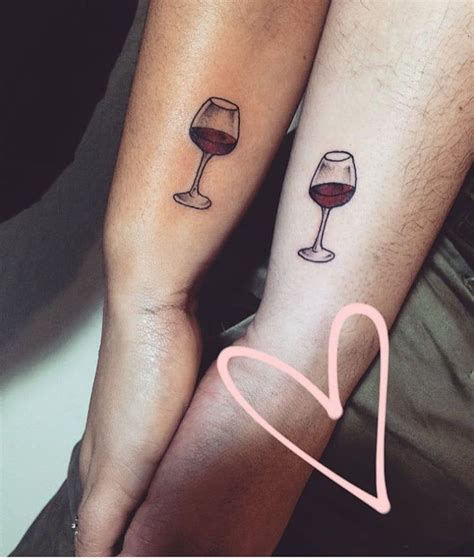 Lista Foto Tatuajes De Copas De Vino Para Amigas Actualizar