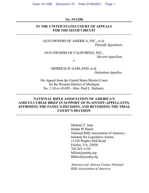 Breaking Nra Just Filed An Amicus Brief In Support Of Our Bump Stock