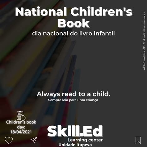 Dia Do Livro Infantil Comemorado No Brasil Nesta Data Leia Para Uma