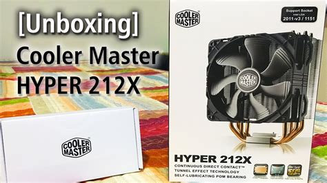 Unboxing Cooler Master Hyper X Melhor Um Air Cooler Ou Water