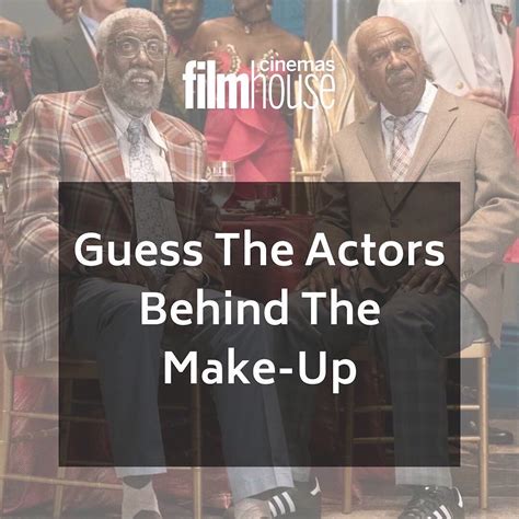 Filmhouse Cinemas Ng On Twitter Guess The Actor Behind The Make Up