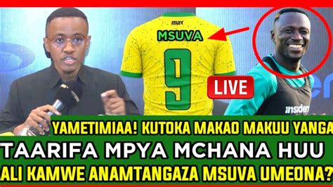 Live Yametimiaa Usajili Wa Msuva Yanga Watikisa Ally Kamwe Anatoa