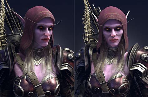 Sylvanas (Fan art) — polycount