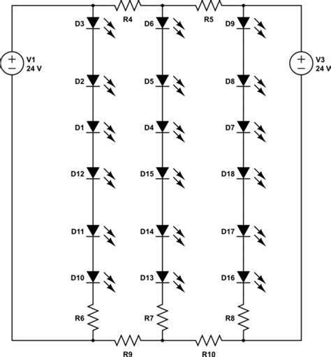 Circuit Diagram Of Led Strip