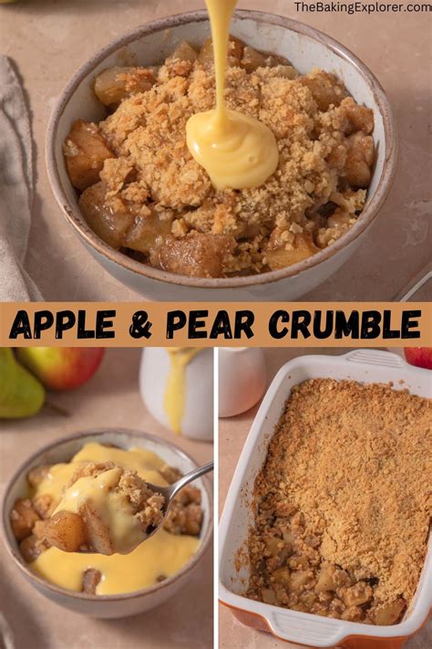 Apple And Pear Crumble Recipe Pear Crumble Pear And Apple Crumble Pear Crumble Recipe