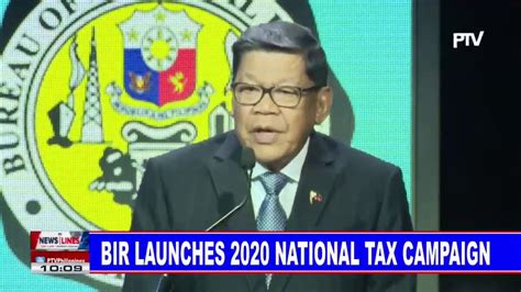 BIR Launches 2020 National Tax Campaign YouTube