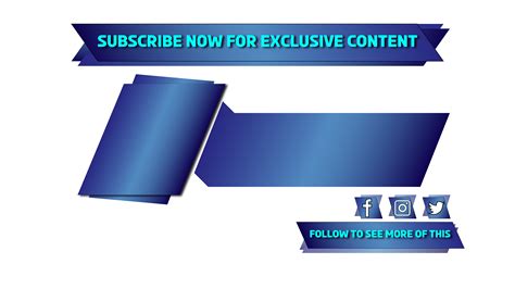 Youtube cover png , blue color youtube banner - veeForu