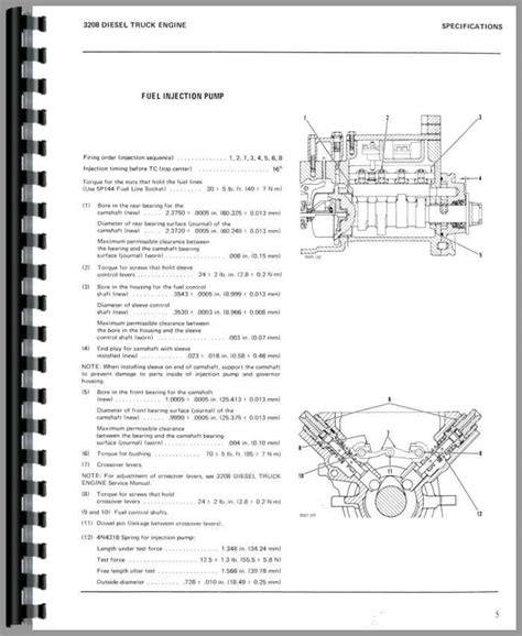 Caterpillar 3208 Marine Engine Manual