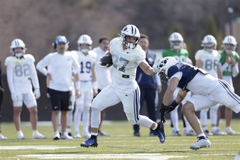 Byu Wraps Up Week Three Scrimmaging On Saturday Morning Byu Athletics Official Athletics