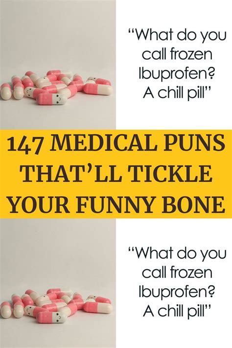 147 Medical Puns Thatll Tickle Your Funny Bone In 2022 Medical Puns