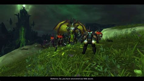 Legion Rogue Class Hall Cutscene Youtube