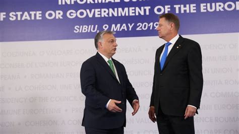 Klaus Iohannis Reac Ie Dur La Discursul Lui Viktor Orban Gre It