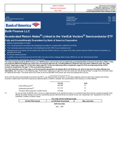 Fillable Online Index And The S P 500 Index Investor Bankofamerica